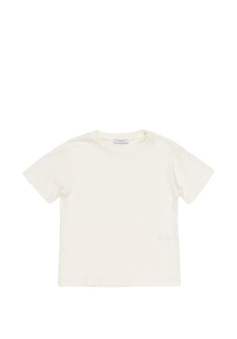 T-shirt in filo PAOLO PECORA KIDS | PP4246GESSO